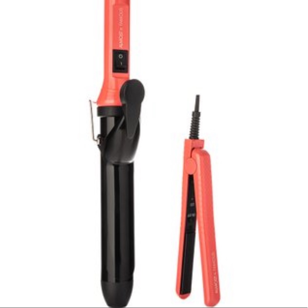 Almost Famous Curling Wand and Travel Straightener